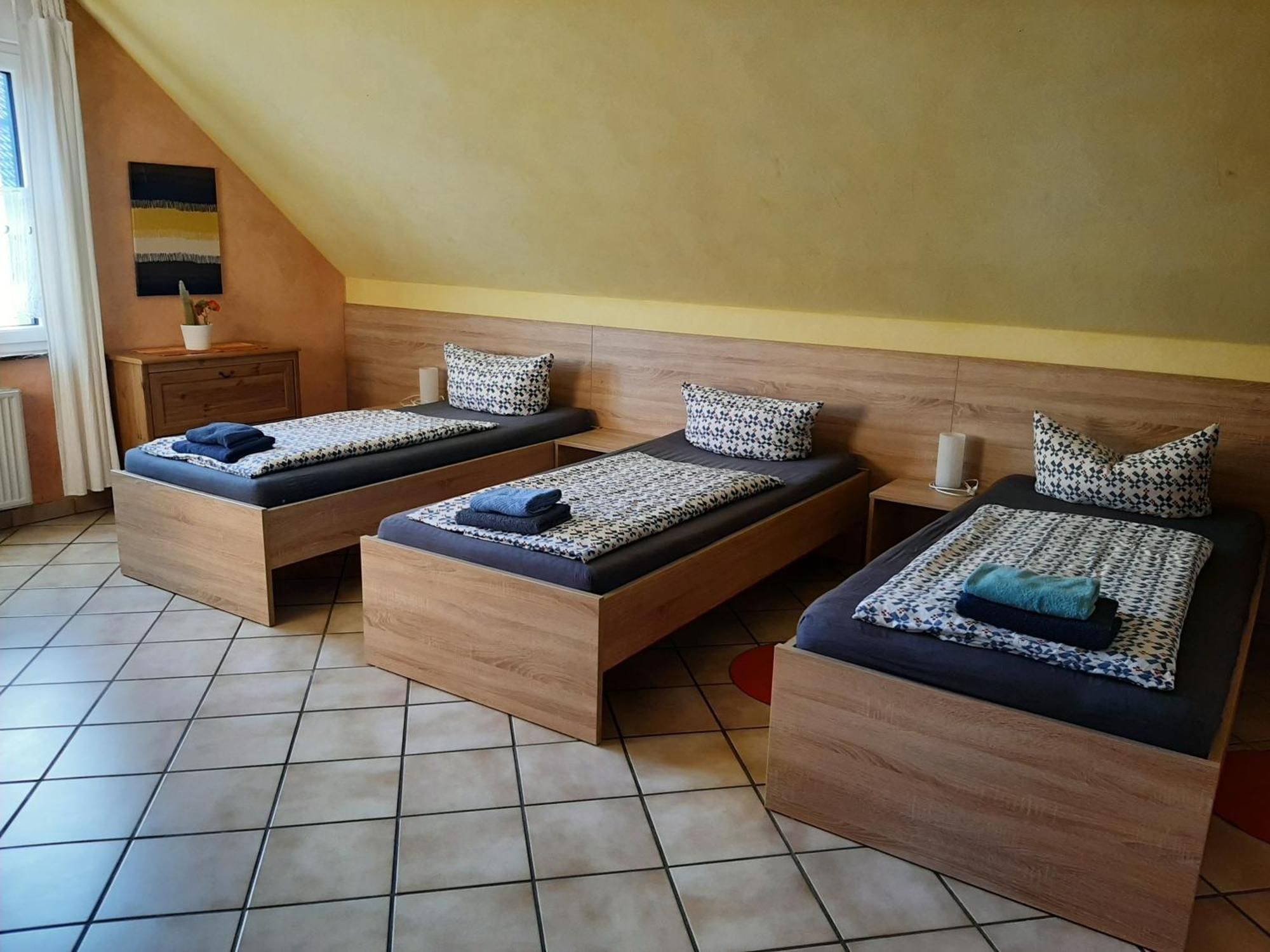 Pension 'Am Stadtrand' Borchen Zimmer foto